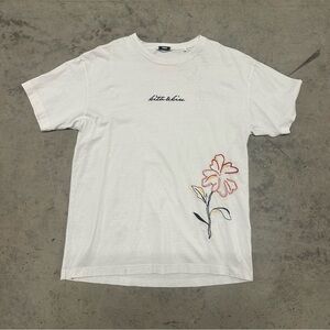 Kith & Kin Embroidered Flower Tee